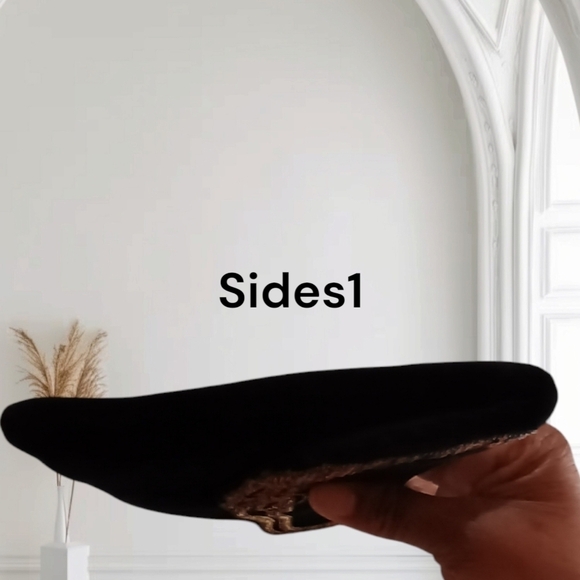 Kane-m Black Velour Evening Clutch Bag Embroidery - Picture 10 of 16